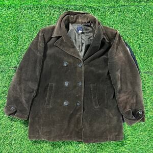 Vintage Brown Gap brand Corduroy Overcoat Jacket - M